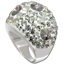 SilberDream Ring Glamour Zirkonia Gr.18 925er Silber SDR014W8