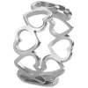 SilberDream Ring Herzen Gr. 52 Sterling 925er Silber SDR400J52
