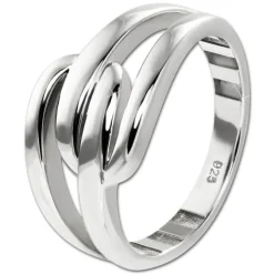 SilberDream Ring Modern Gr.58 Silberring aus 925er Silber SDR419J58