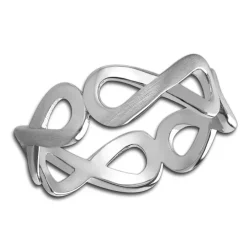 SilberDream Ring Unendlichkeit Gr. 58 Sterling 925er Silber SDR401J58