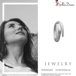 SilberDream Ring zeitlos Gr. 60 Sterling 925er Silber SDR403J60