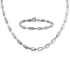 SilberDream Schmuck Set Design Collier & Armband Damen 925 Silber SDS469J