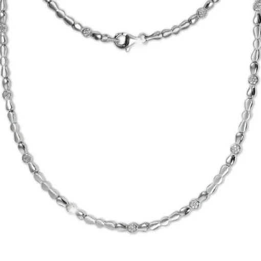 SilberDream Schmuck Set Design Zirkonia Collier & Armband Damen 925er SDS4806W