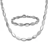 SilberDream Schmuck Set Elegance Zirkonia Collier & Armband Damen 925er SDS453W