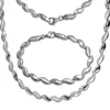 SilberDream Schmuck Set Glamour Zirkonia Collier & Armband Damen 925er SDS4808W