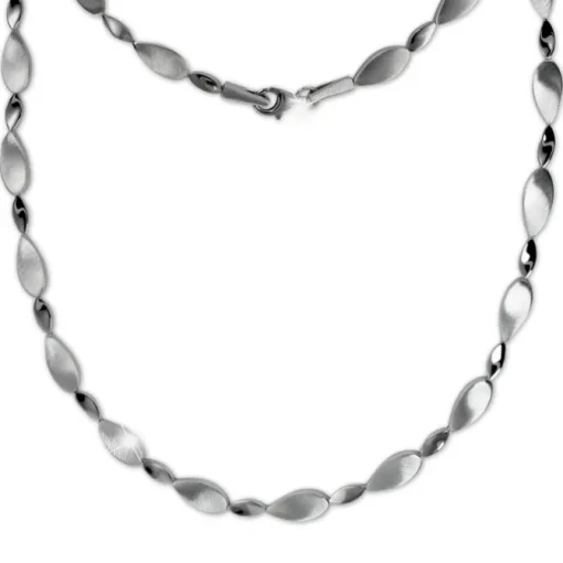 SilberDream Schmuck Set Leaves Collier & Armband Damen 925 Silber SDS4804M