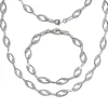 SilberDream Schmuck Set Ranke Zirkonia Collier & Armband Damen 925er SDS4805W