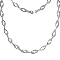 SilberDream Schmuck Set Ranke Zirkonia Collier & Armband Damen 925er SDS4805W