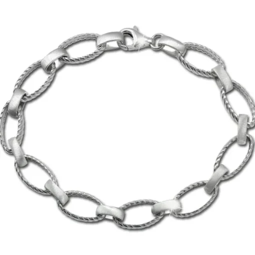 SilberDream Schmuck Set Style Collier & Armband Damen 925 Silber SDS4803M