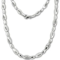 SilberDream Schmuck Set Tropfen Zirkonia Collier & Armband Damen 925er SDS476W