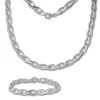 SilberDream Schmuck Set Zopf Collier & Armband Damen 925 Silber SDS438J