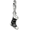 SilberDream Silber Charm Winterstiefel Armband Anhänger FC3131