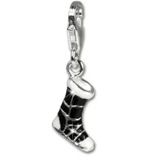 SilberDream Silber Charm Winterstiefel Armband Anhänger FC3131