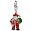 SilberDream Silber Charm Weihnachtsmann Armband Anhänger FC3112