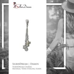 SilberDream Silber Charm Winter Geschenk Armband Anhänger FCA047