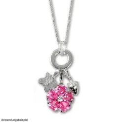 SilberDream Silber Charm Ketten Verbinder klein oval FC0065