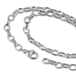 SilberDream Sterling Silber Charm Halskette 45cm FC0021