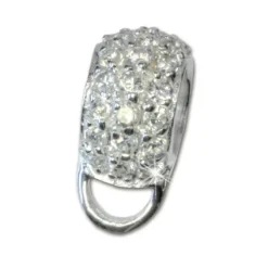 SilberDream Sterling Silber Charm Ketten Verbinder rund FC0073W