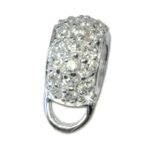 SilberDream Sterling Silber Charm Ketten Verbinder rund FC0073W