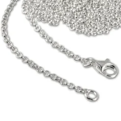 SilberDream Sterling Silber Charm Kette Halskette 50cm FC00295-1