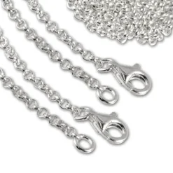 SilberDream Sterling Silber Charm Halskette 2x60cm FC00286-2