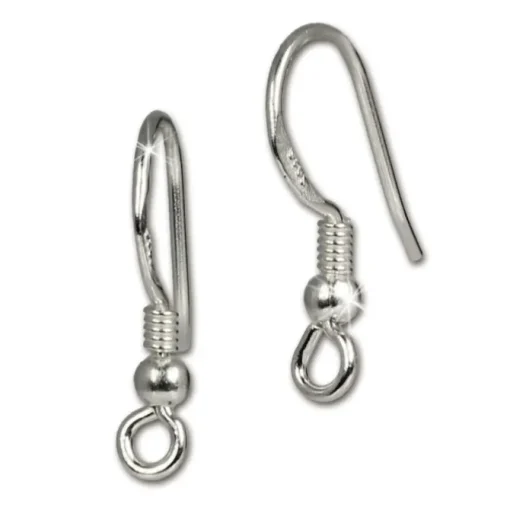SilberDream Sterling Silber Charm Hänger Ohrringe FC0054