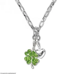 SilberDream Sterling Silber Charm Halskette 45cm FC0021