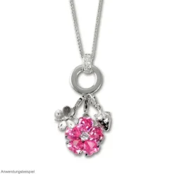 SilberDream Sterling Silber Charm Ketten Verbinder rund FC0073W