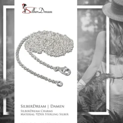 SilberDream Sterling Silber Charm Kette Halskette 70cm FC00297-1