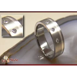 SilberDream Titan Ring Herren Damen Titanringe Gr.18 RXT3018