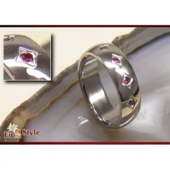 SilberDream Titan Ring Herren Damen Titanringe Gr.19 RXT4079