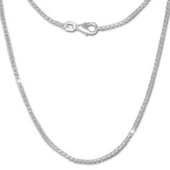 SilberDream Veneziakette rund 925 Silber Halskette 70cm Kette SDK20770