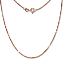 SilberDream Veneziakette rosevergoldet 925er Silber 70cm Damen Kette SDK27270E