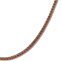 SilberDream Veneziakette rosevergoldet 925er Silber 45cm Damen Kette SDK27245E