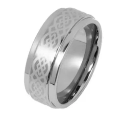 SilberDream Wolfram Ring Gr.17 Herren Damen Schmuck RXW1207