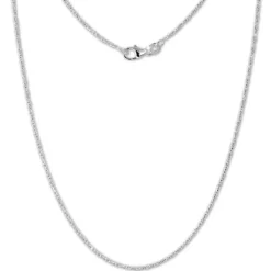 SilberDream Zopfanker Kette 925 Sterling Silber Damen 45cm SDK27945J
