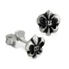 Teenie-Weenie Ohrstecker Barock 925er Silber Ohrring Unisex SDO8201J