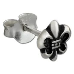 Teenie-Weenie Ohrstecker Barock 925er Silber Ohrring Unisex SDO8201J