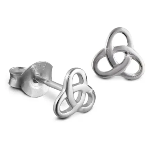 Teenie-Weenie Ohrstecker Gordischer Knoten 925 Silber Ohrring SDO8200J
