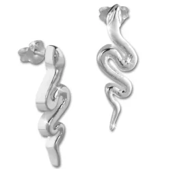 Teenie-Weenie Ohrstecker Schlange 925er Silber Kinder, Damen Ohrring SDO4296J