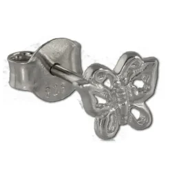 Teenie-Weenie Ohrstecker Schmetterling 925er Silber Kinder Ohrringe SDO407