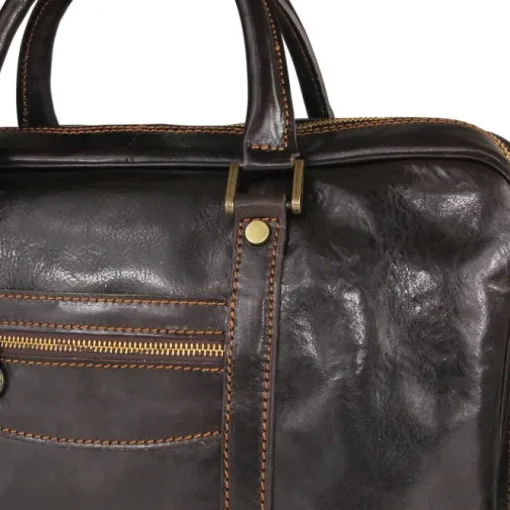 Toscanto Damen Businesstasche Leder Tasche braun OTT148SN