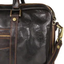 Toscanto Damen Businesstasche Leder Tasche braun OTT148SN