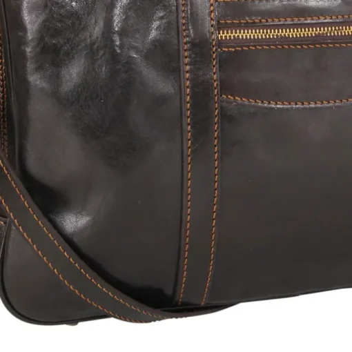 Toscanto Damen Businesstasche Leder Tasche braun OTT148SN