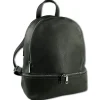 Toscanto Damen Cityrucksack Leder Tasche grau OTT612RK
