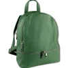 Toscanto Damen Cityrucksack Leder Tasche hellgrün OTT612RL