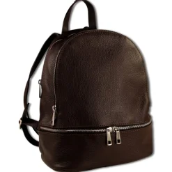 Toscanto Damen Cityrucksack Leder Tasche braun OTT612RN