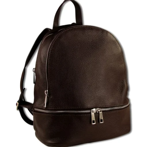 Toscanto Damen Cityrucksack Leder Tasche braun OTT612RN