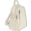 Toscanto Damen Cityrucksack Leder Rucksack beige ORTM101RI