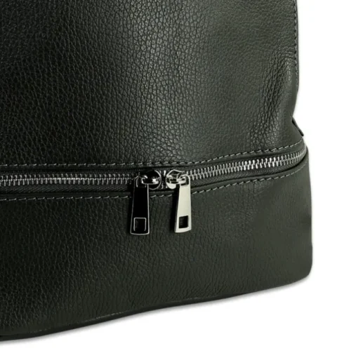 Toscanto Damen Cityrucksack Leder Tasche grau OTT612RK